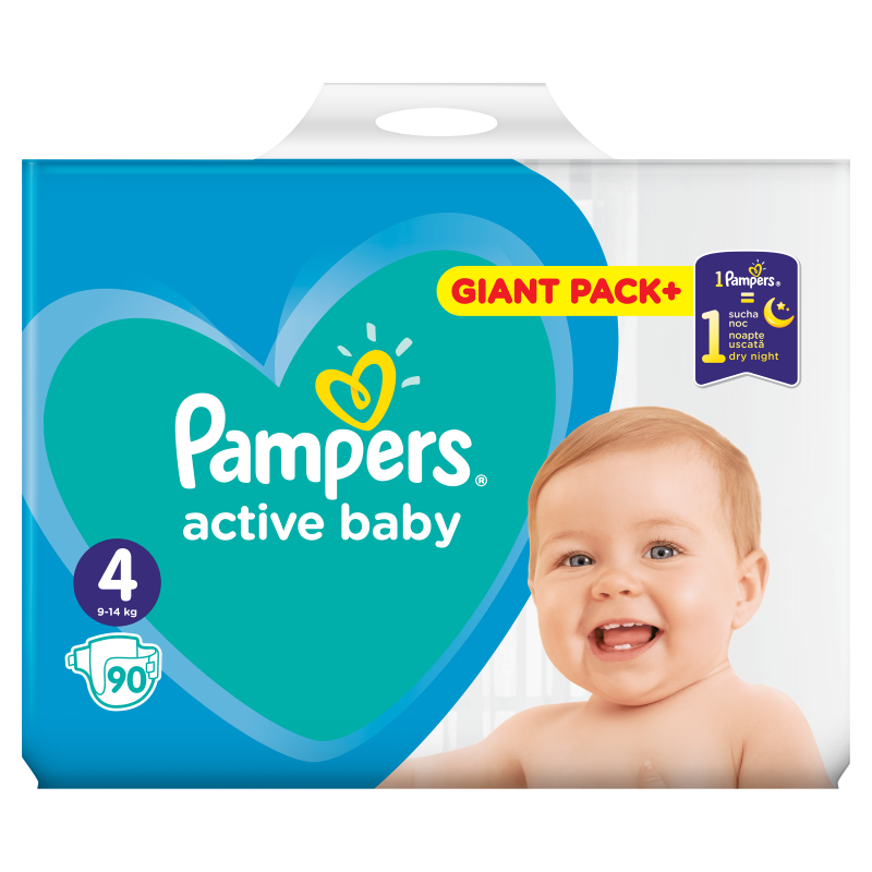 PAMPERS 4 MAXI (90) 0376