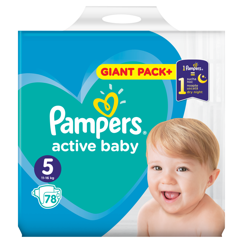 PAMPERS 5 JUNIOR (78) 0536