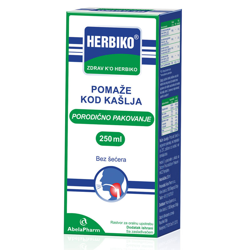 HERBIKO sirup/kašalj    250m PRS