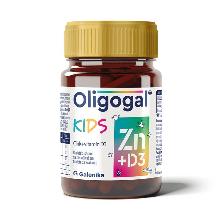 Oligogal kids ZN+D3 60tbl DA