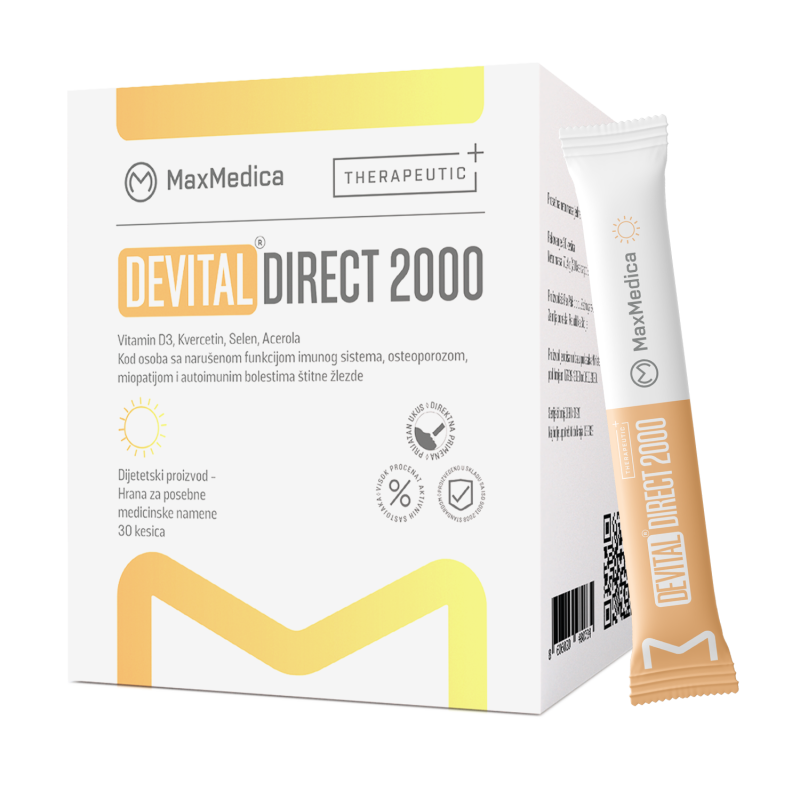 MM MAXMEDICA DEVITAL DIRECT 2000 30kesica