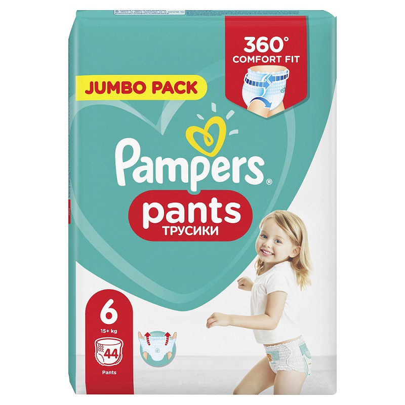 PAMPERS PANTS 6 (44) 9356