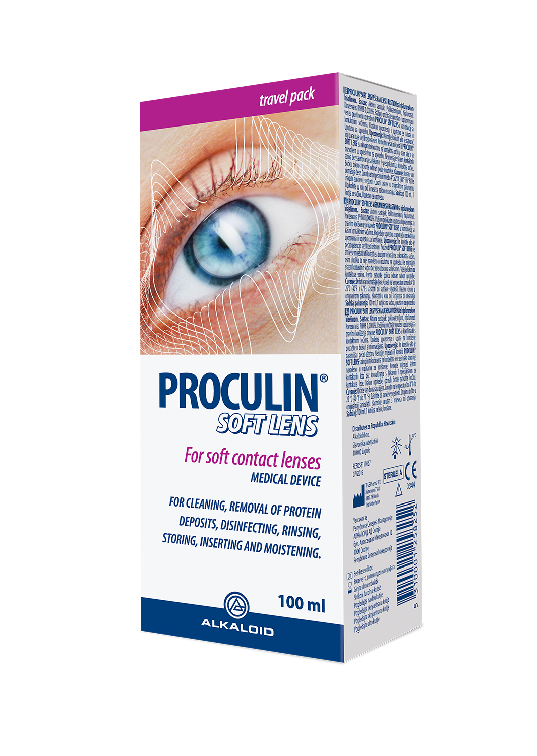 PROCULIN SOFT LENS PUT.PAK.100ml