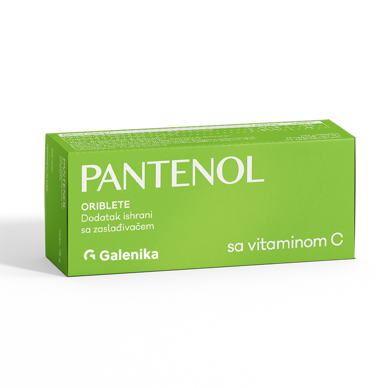 PANTHENOL oriblete vit. C 20k GAL DA