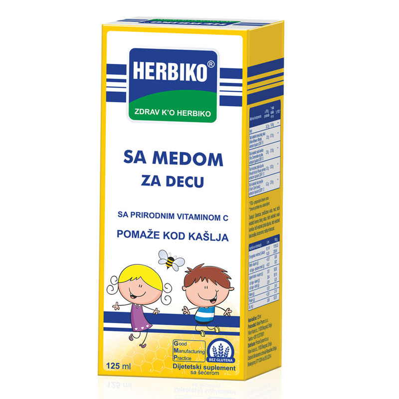 HERBIKO sirup/deca sa medom   125m PRS