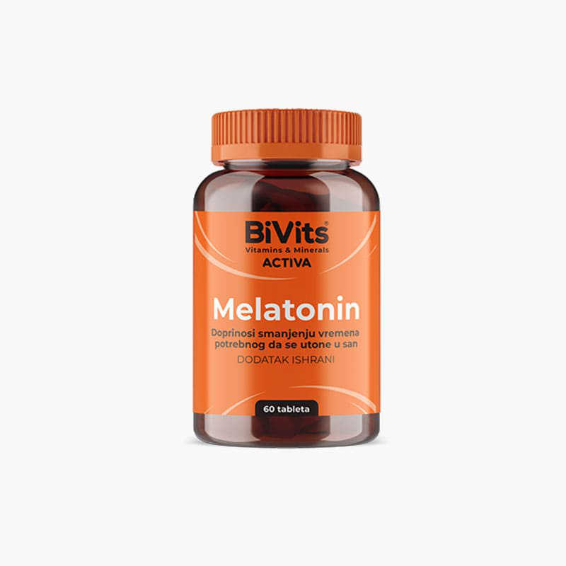 BIVITS ACTIVA MELATONIN TBL A60