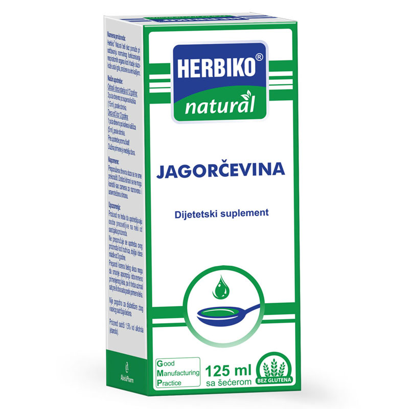 HERBIKO sirup jagorčevina    125m PRS