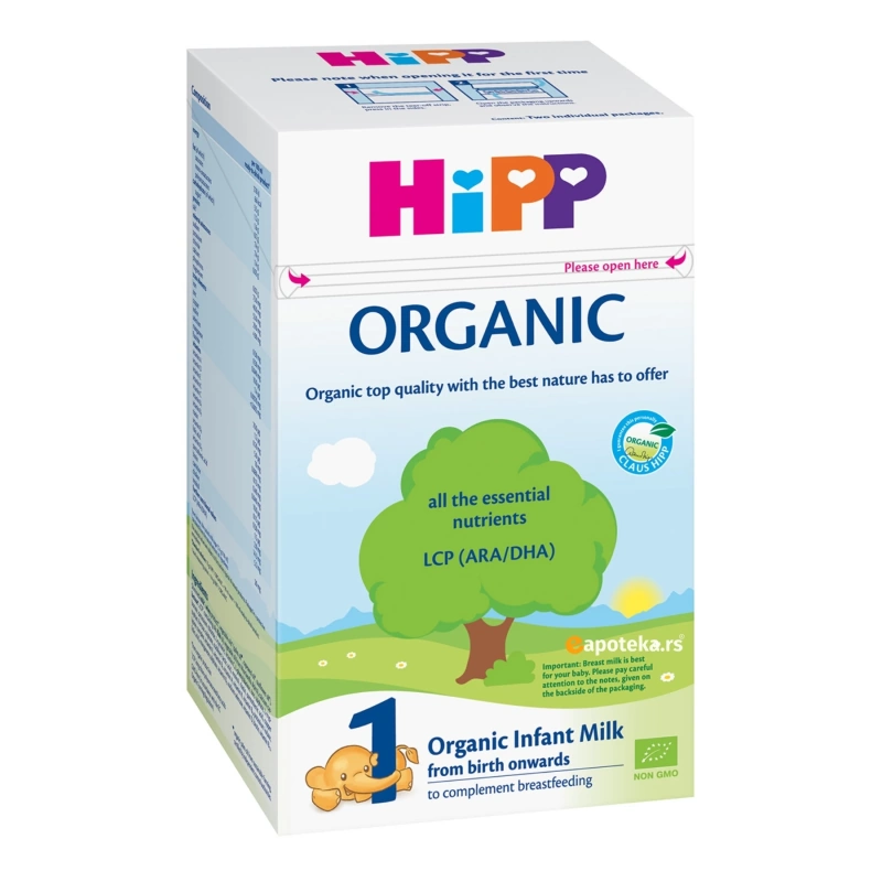 HIPP 1 Organic mleko  800g HIP