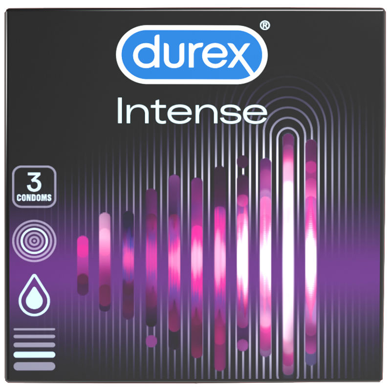 DUREX Intense orgasmic 3pcs    SSL