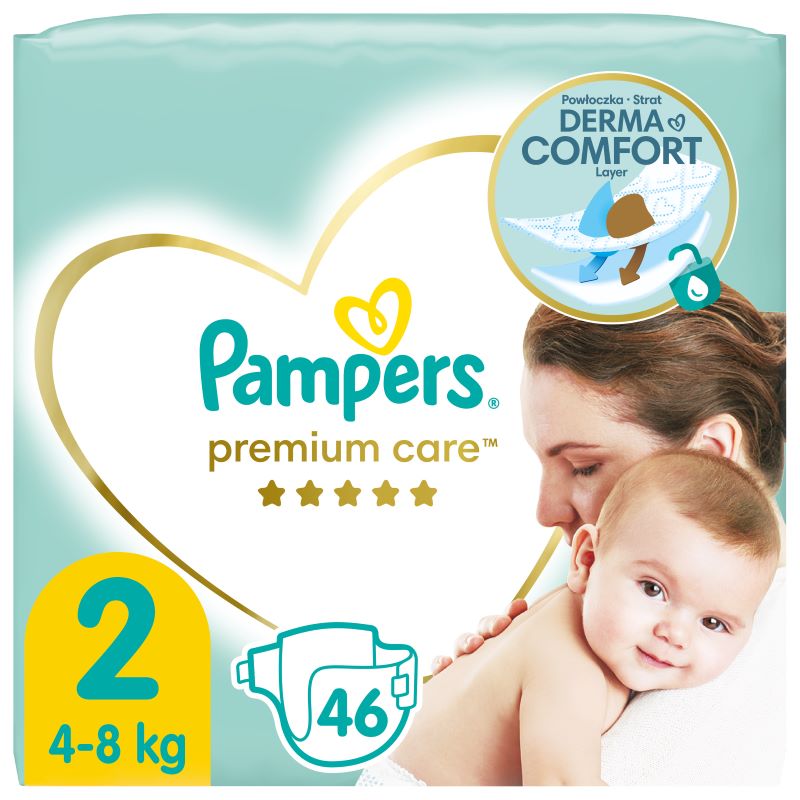 Pampers premium 2 a 46 kom