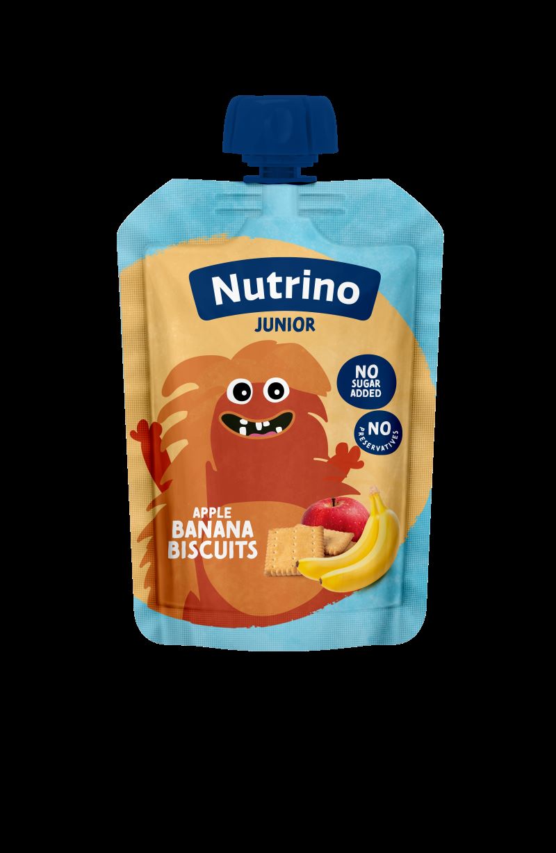 Nutrino junior jab. banan. keks 180gr