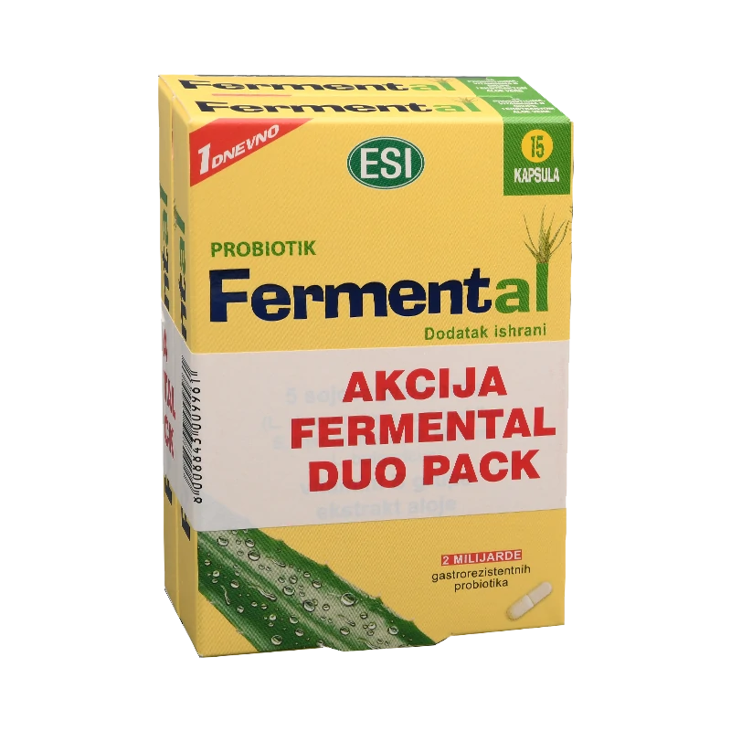 FERMENTAL caps. duo pack     ESI