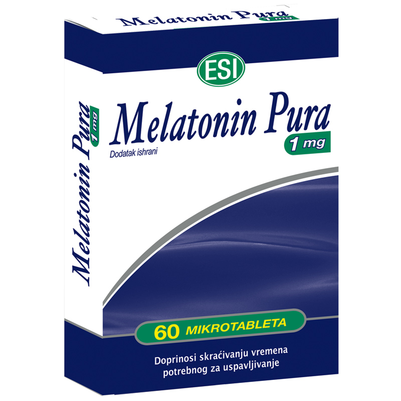 MELATONIN tbl.60x1mg ESI