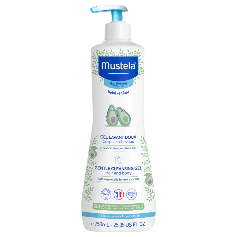 MUSTELA blagi gel za kupanje 750ml