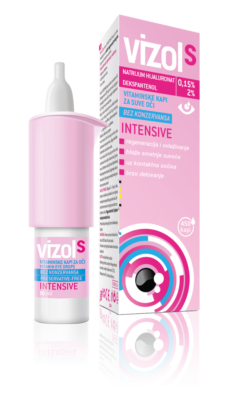 VIZOL S INTENSIVE kapi oci 10ml