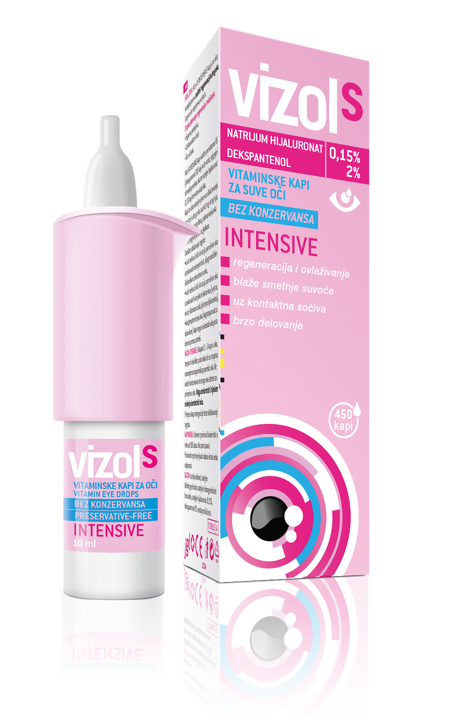 VIZOL S INTENSIVE kapi oci 10ml