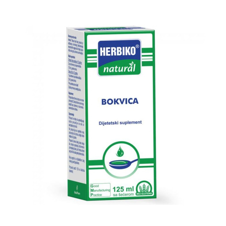 HERBIKO sirup bokvica 125ml PRS