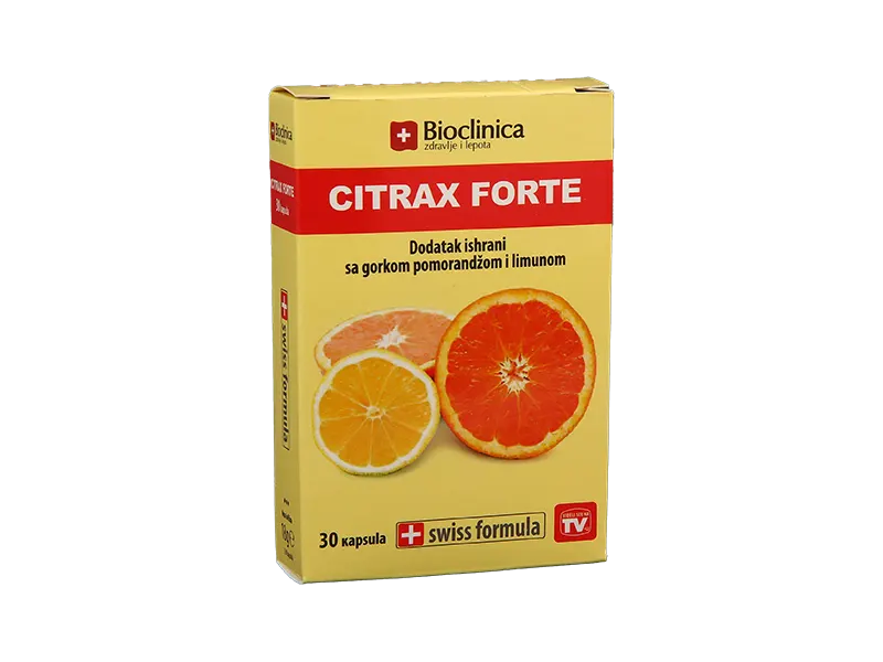 CITRAX forte caps.      30k HRG