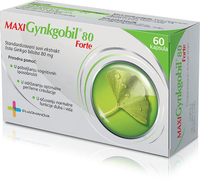 Maxi Gynkobil forte cps.60x80mg