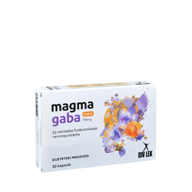 MAGMA GABA FORTE CAPS.30*750MG