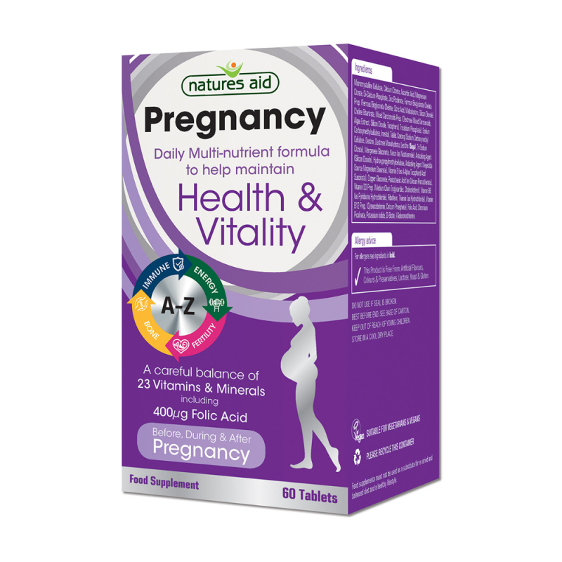 PREGNANCY MULTI VIT. +MIN. TABL a60