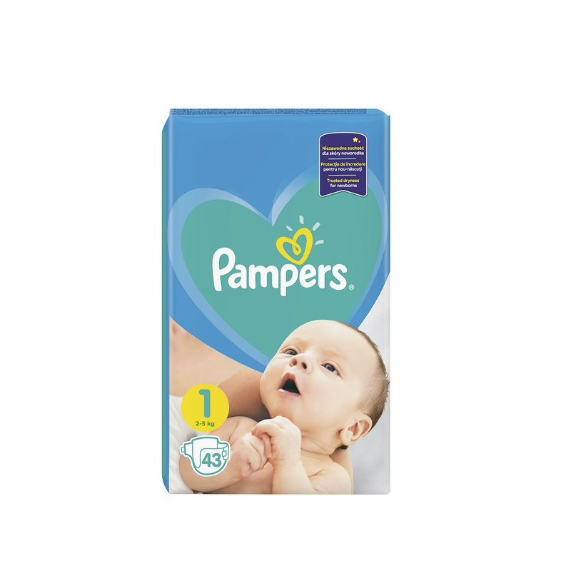 PAMPERS 1 NEWBORN A43 0499