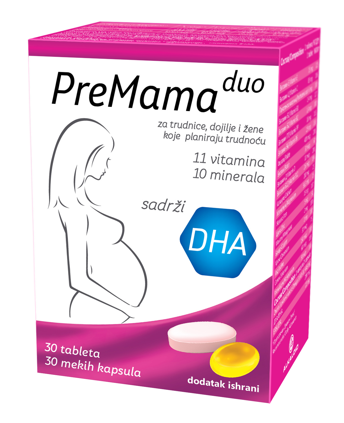 PREMAMA DUO 30 cps.+ 30 tbl.  ALK