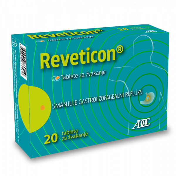 Reveticon tablet za zvakanje