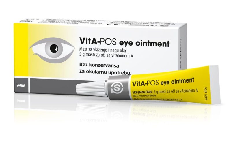 VITA POS mast za oči 5gr URA